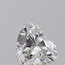 0.83 Carat D-VS1 Heart Shaped Natural Diamond 0.83 Carat D-VS1 Heart Shaped Natural Diamond