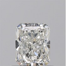 0.72 Carat G-VS2 Radiant Cut Natural Diamond