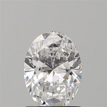 0.89 Carat E-VS2 Oval Natural Diamond