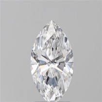 1.76 Carat D-IF Marquise Cut Natural Diamond