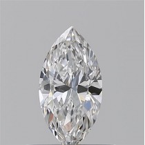 0.52 Carat D-VS2 Marquise Cut Natural Diamond