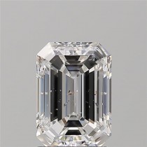 1.50 Carat F-SI2 Emerald Cut Natural Diamond
