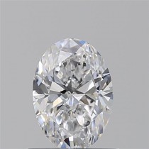 0.80 Carat D-SI1 Oval Natural Diamond 0.80 Carat D-SI1 Oval Natural Diamond