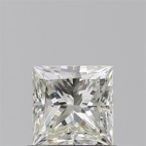 0.80 Carat K-VS1 Princess Cut Natural Diamond