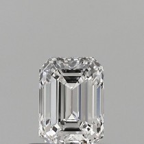 0.55 Carat D-IF Emerald Cut Natural Diamond