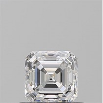 0.70 Carat F-VVS2 Asscher Cut Natural Diamond