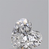 0.59 Carat D-VVS2 Heart Shaped Natural Diamond 0.59 Carat D-VVS2 Heart Shaped Natural Diamond