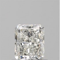 0.72 Carat H-VS1 Radiant Cut Natural Diamond