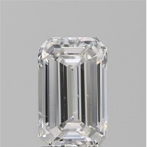 2.50 Carat F-SI1 Emerald Cut Natural Diamond 2.50 Carat F-SI1 Emerald Cut Natural Diamond