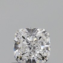 0.59 Carat D-VS2 Cushion Cut Natural Diamond