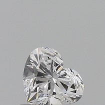 0.54 Carat D-VVS1 Heart Shaped Natural Diamond 0.54 Carat D-VVS1 Heart Shaped Natural Diamond