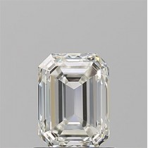 0.90 Carat I-VVS2 Emerald Cut Natural Diamond