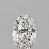 0.51 Carat F-SI1 Oval Natural Diamond