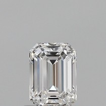 0.57 Carat H-VS1 Emerald Cut Natural Diamond 0.57 Carat H-VS1 Emerald Cut Natural Diamond