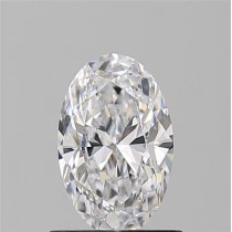 0.91 Carat D-IF Oval Natural Diamond