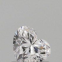 0.56 Carat D-VS2 Heart Shaped Natural Diamond 0.56 Carat D-VS2 Heart Shaped Natural Diamond