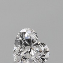 0.59 Carat E-IF Heart Shaped Natural Diamond 0.59 Carat E-IF Heart Shaped Natural Diamond