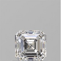 0.71 Carat E-VS2 Asscher Cut Natural Diamond