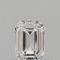 0.51 Carat D-IF Emerald Cut Natural Diamond