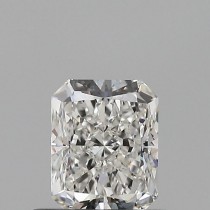 0.52 Carat H-VS1 Radiant Cut Natural Diamond