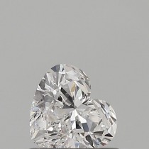 0.55 Carat D-VS1 Heart Shaped Natural Diamond 0.55 Carat D-VS1 Heart Shaped Natural Diamond