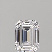 0.70 Carat D-IF Emerald Cut Natural Diamond