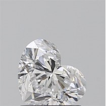 0.83 Carat D-VS1 Heart Shaped Natural Diamond 0.83 Carat D-VS1 Heart Shaped Natural Diamond