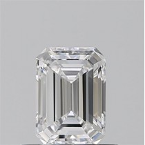 0.59 Carat D-VVS1 Emerald Cut Natural Diamond 0.59 Carat D-VVS1 Emerald Cut Natural Diamond