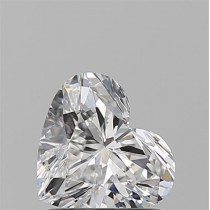0.93 Carat E-VS1 Heart Shaped Natural Diamond Certified By GIA 0.93 Carat E-VS1 Heart Shaped Natural Diamond Certified By GIA