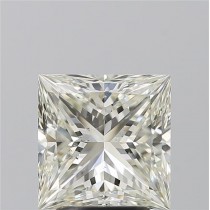 3.01 Carat K-SI1 Princess Cut Natural Diamond