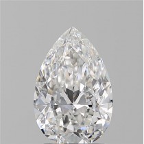 2.02 Carat F-SI1 Pear Shaped Natural Diamond 2.02 Carat F-SI1 Pear Shaped Natural Diamond