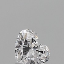 0.53 Carat D-VS1 Heart Shaped Natural Diamond 0.53 Carat D-VS1 Heart Shaped Natural Diamond