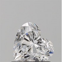 0.90 Carat D-SI1 Heart Shaped Natural Diamond 0.90 Carat D-SI1 Heart Shaped Natural Diamond