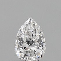 0.58 Carat E-VVS1 Pear Shaped Natural Diamond Certified By GIA 0.58 Carat E-VVS1 Pear Shaped Natural Diamond Certified By GIA
