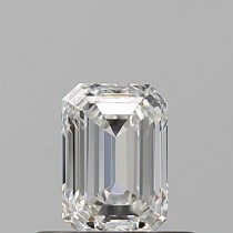 0.57 Carat G-VVS1 Emerald Cut Natural Diamond