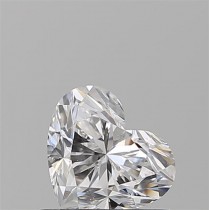 0.80 Carat D-SI1 Heart Shaped Natural Diamond 0.80 Carat D-SI1 Heart Shaped Natural Diamond