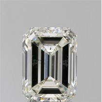 3.01 Carat K-SI1 Emerald Cut Natural Diamond