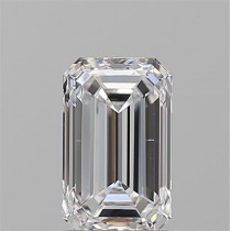 1.01 Carat D-IF Emerald Cut Natural Diamond