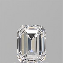 0.70 Carat D-IF Emerald Cut Natural Diamond
