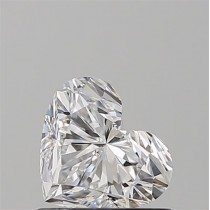 0.90 Carat D-SI1 Heart Shaped Natural Diamond Certified By GIA 0.90 Carat D-SI1 Heart Shaped Natural Diamond Certified By GIA
