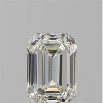 0.91 Carat J-VS1 Emerald Cut Natural Diamond