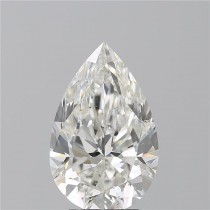 3.50 Carat G-SI1 Pear Shaped Natural Diamond 3.50 Carat G-SI1 Pear Shaped Natural Diamond