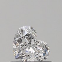 0.52 Carat D-IF Heart Shaped Natural Diamond 0.52 Carat D-IF Heart Shaped Natural Diamond