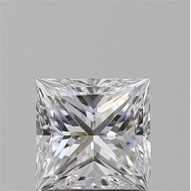 1.01 Carat D-VVS1 Princess Cut Natural Diamond Certified By GIA 1.01 Carat D-VVS1 Princess Cut Natural Diamond Certified By GIA