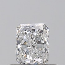 0.52 Carat D-VVS1 Radiant Cut Natural Diamond 0.52 Carat D-VVS1 Radiant Cut Natural Diamond