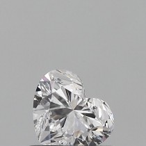 0.54 Carat D-VS2 Heart Shaped Natural Diamond 0.54 Carat D-VS2 Heart Shaped Natural Diamond