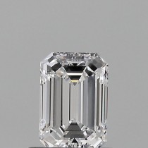 0.60 Carat D-IF Emerald Cut Natural Diamond