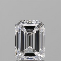 1.20 Carat D-VVS2 Emerald Cut Natural Diamond