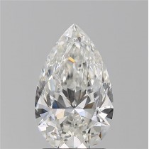 2.02 Carat G-SI1 Pear Shaped Natural Diamond 2.02 Carat G-SI1 Pear Shaped Natural Diamond