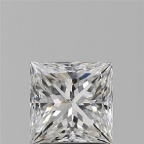 1.50 Carat G-SI2 Princess Cut Natural Diamond